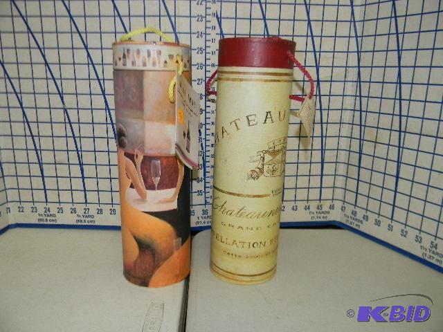 lot 54 image: Lot of 2 wine boxes...