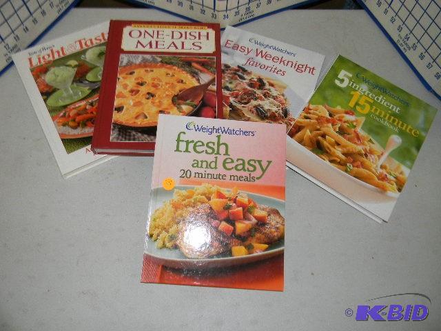 lot 84 image: Lot of 5 healthy cooking books - some Weight ...