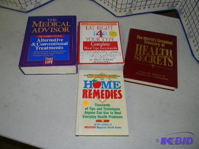 lot 85 image: Lot of 4 healthmedical books...