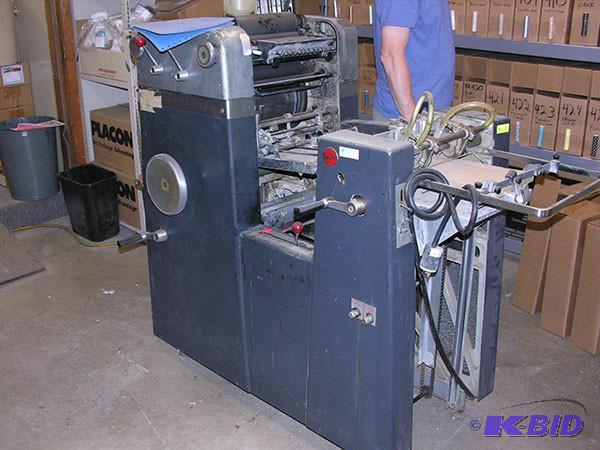 lot 2 image: Davidson Offset Duplicator