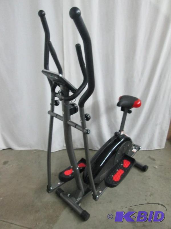 lot 18 image: Body Flex Deluxe Stride 2-in-1 Elliptical & Bike
