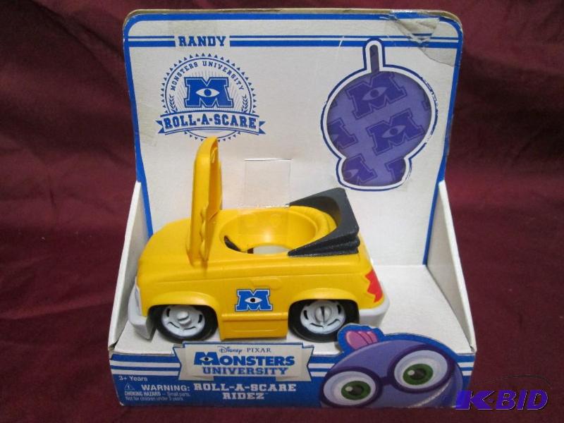 lot 202 image: Monsters University car. New in package....