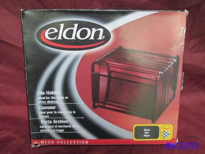 lot 235 image: Eldon mesh file holder. New in box...