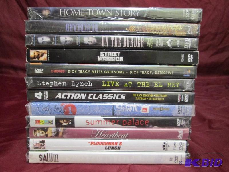 lot 48 image: Lot of 12 assorted movies on DVD. All sealed ...