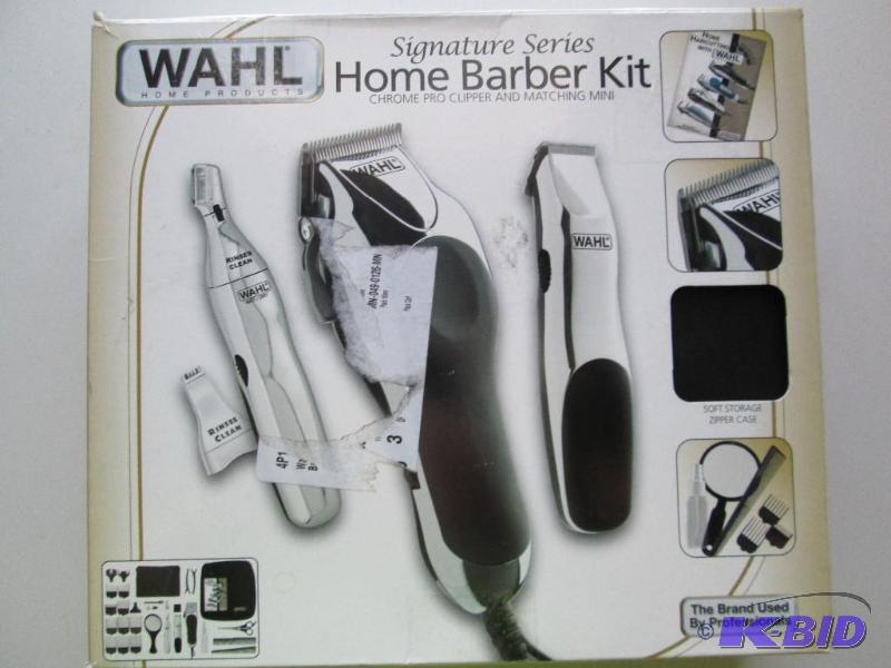 lot 5 image: Wahl signature series home barber kit. Includ...