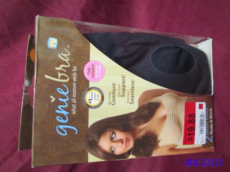 lot 83 image: Pair of Genie Bras -new in package Size medi...