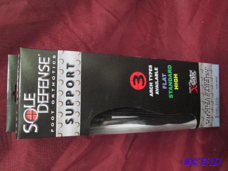 lot 98 image: Sole Defense foot Orthotics support insoles. ...