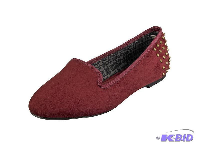 lot 20 image: GC Shoes Trendy Studded Flats