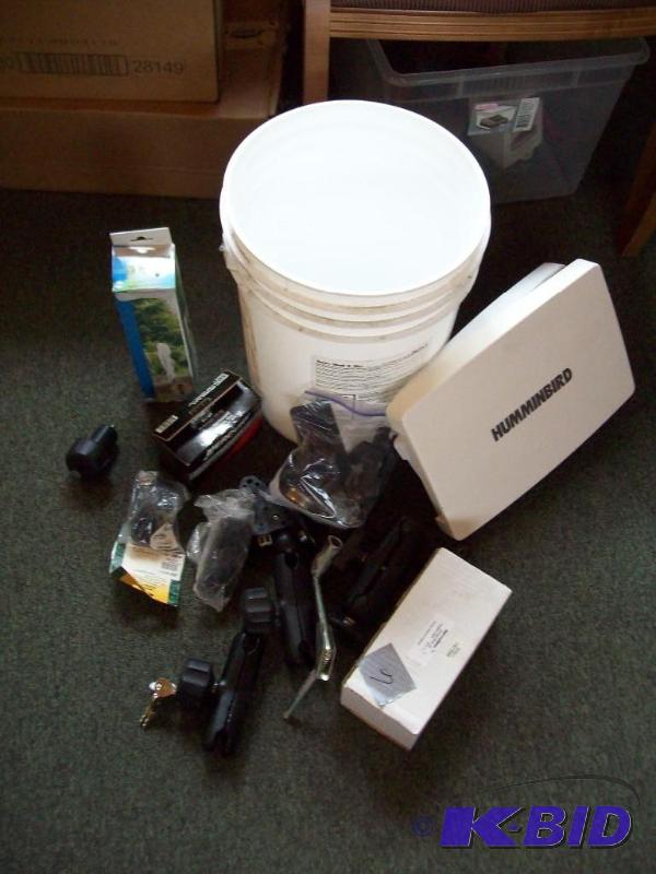 Misc&nbspboating equipment -(3) depth finder...