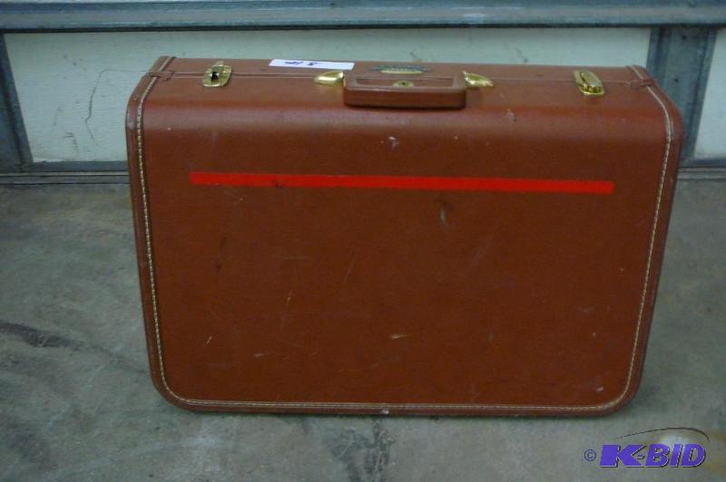 Suit case Sold &quotas is&quot, &quotwhere...