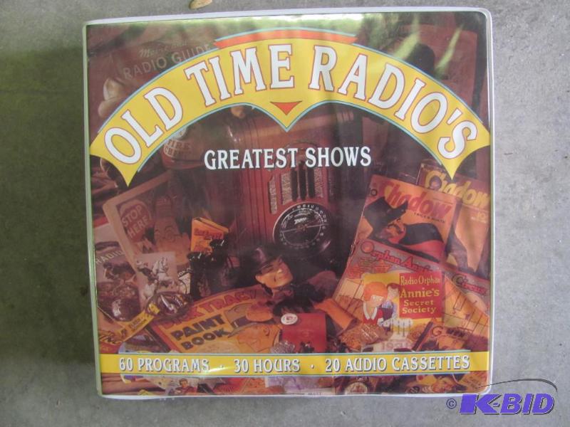 This OLD TIME RADIOS Greatest Shows Kit incl...