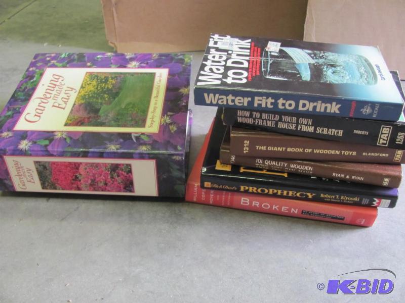 Seven (7) Assorted Books, including Gardening...