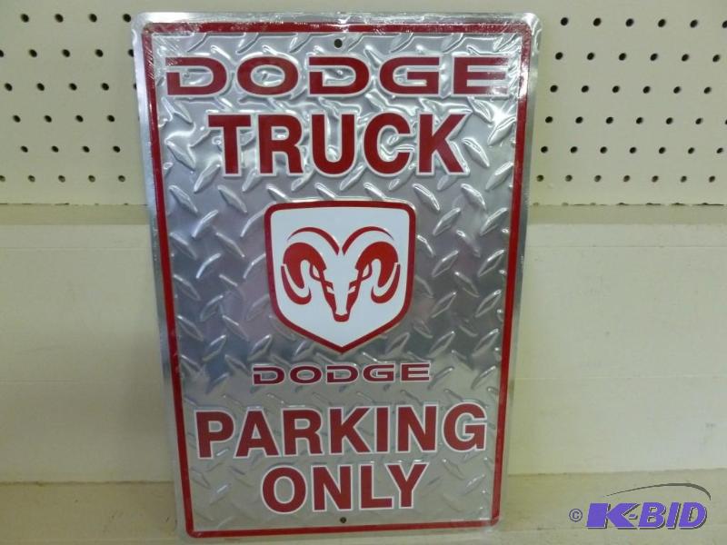 lot 113 image: Dodge Truck " Dodge Parking Only " ...