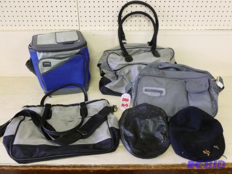 lot 156 image: This lot consists of new hand bags, Thermos s...