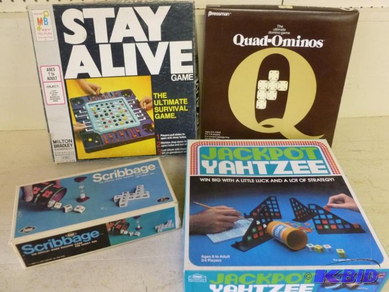 lot 164 image: Lot of four vintage games....