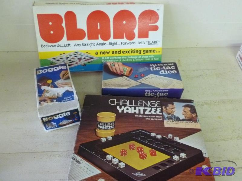lot 167 image: Lot of four vintage games....