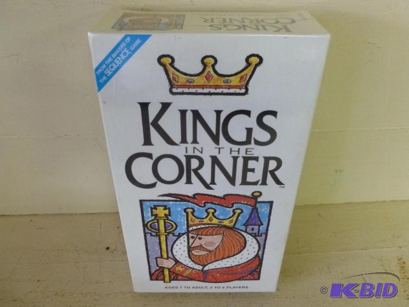 lot 179 image: Jax Ltd. Kings In The Corner game, brand new....