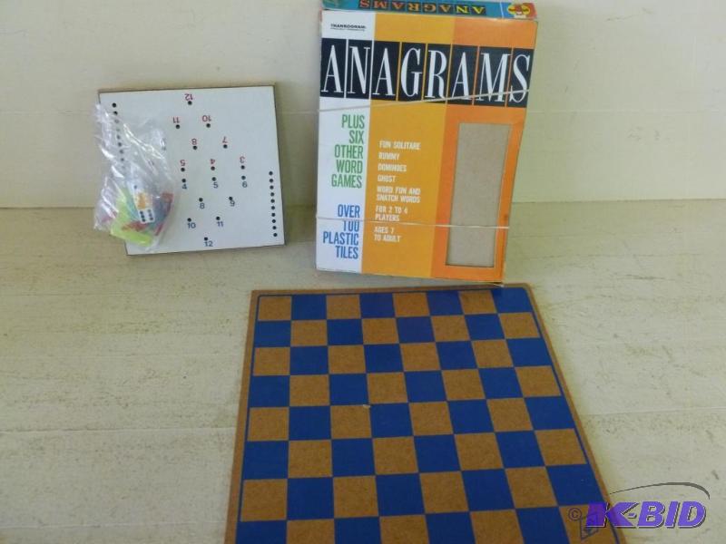 lot 183 image: Lot of three games that includes a vintage Tr...