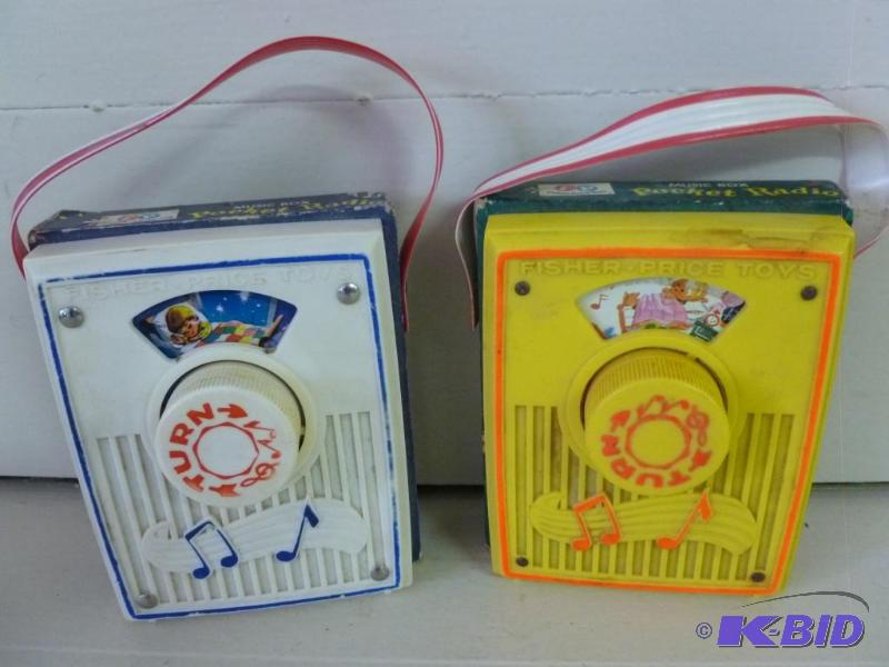 lot 204 image: Lot of two vintage 1970s Fisher Price Music ...