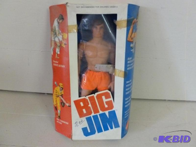 lot 205 image: Vintage 1971 Mattel Big Jim Doll, new in the ...