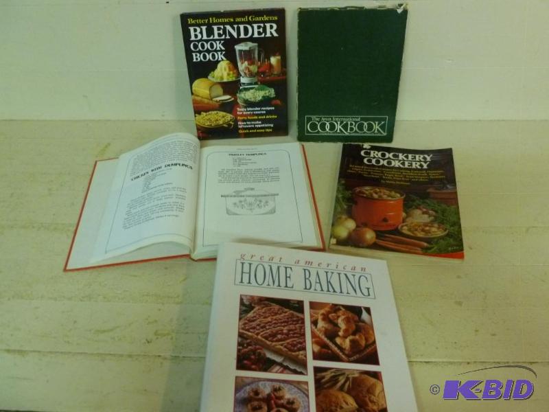 lot 240 image: Lot of five good cook books....