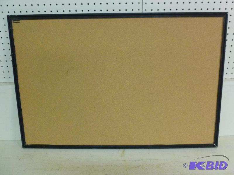 lot 241 image: Roseart&nbspsolid wood framed cork board tha...