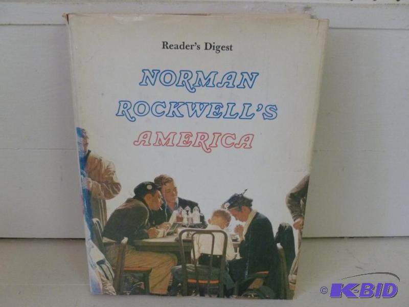 lot 269 image: Large Norman Rockwell  America " hardco...