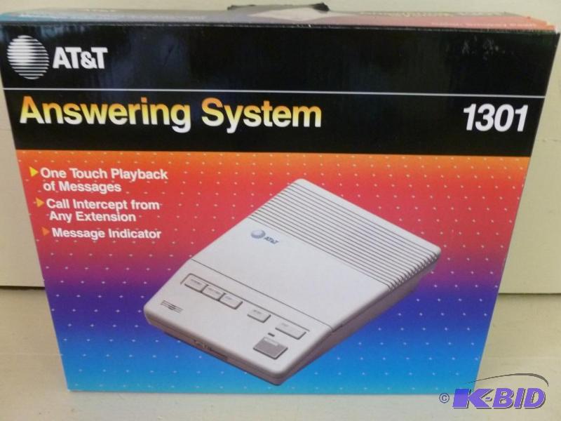 lot 273 image: AT&ampT answering system model 1301, comes i...