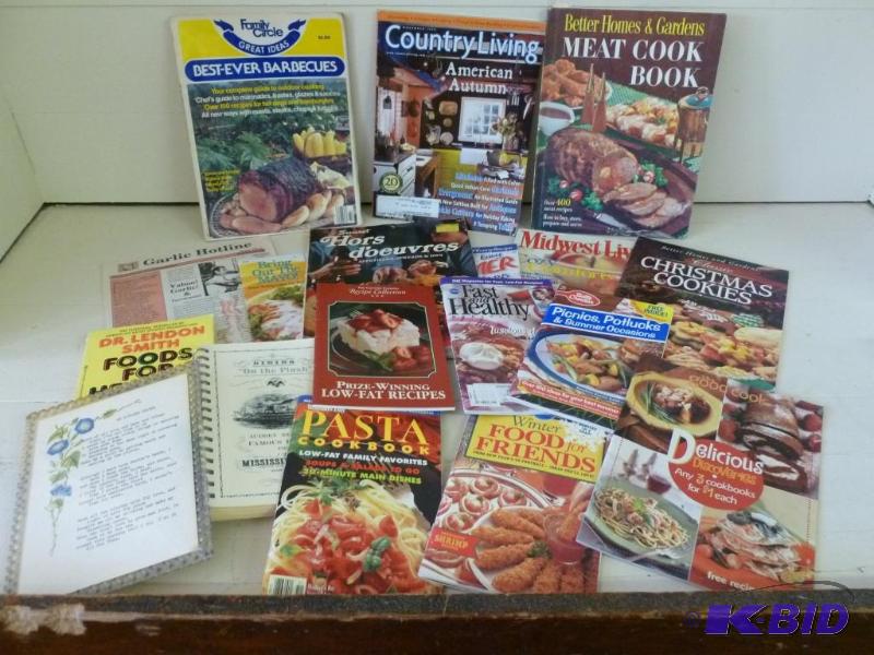 lot 278 image: Large lot of good cook books....