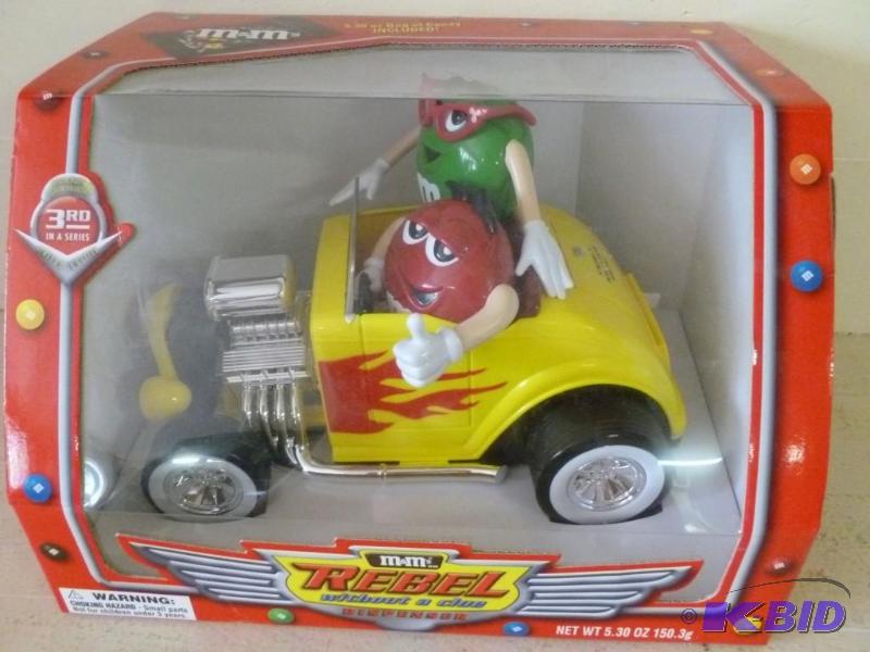 lot 32 image: Collectible M&ampM Rebel without a clue car ...