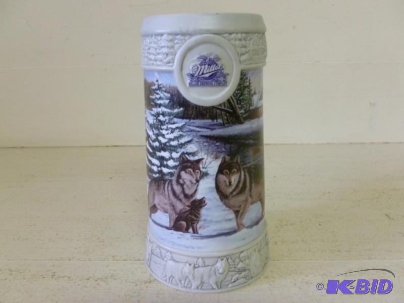 lot 41 image: Large Miller - December Dusk beer stein that ...