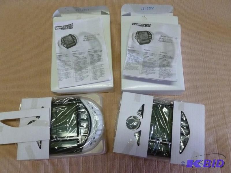 lot 67 image: Lot of two Sudoku hand held battery operated ...
