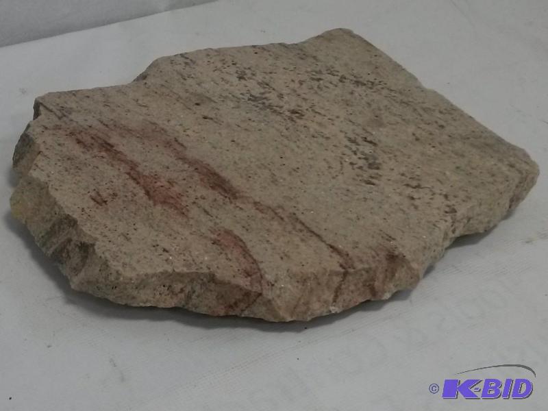 Large Granite Slab with Wood Feet