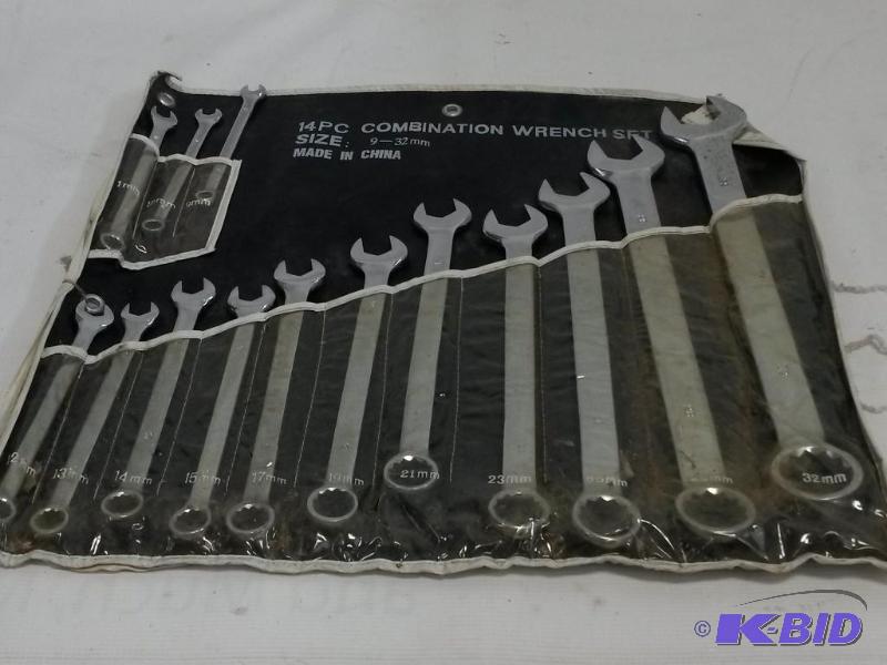 Fourteen Piece Metric Wrench Set