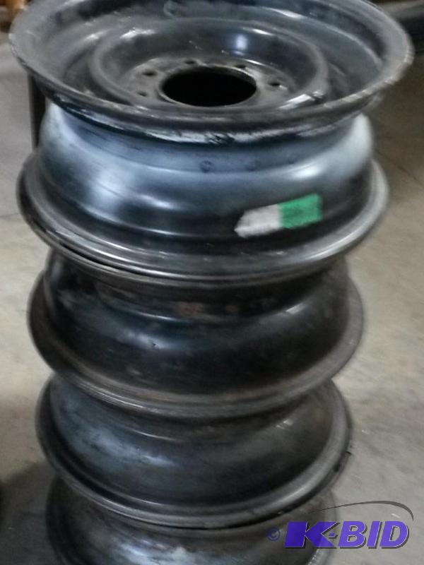 Set of Four Chevy 16 8 Bolt Rims