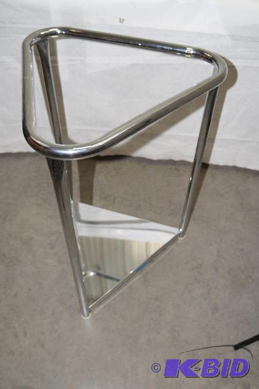 Chrome Trash Bag Holder