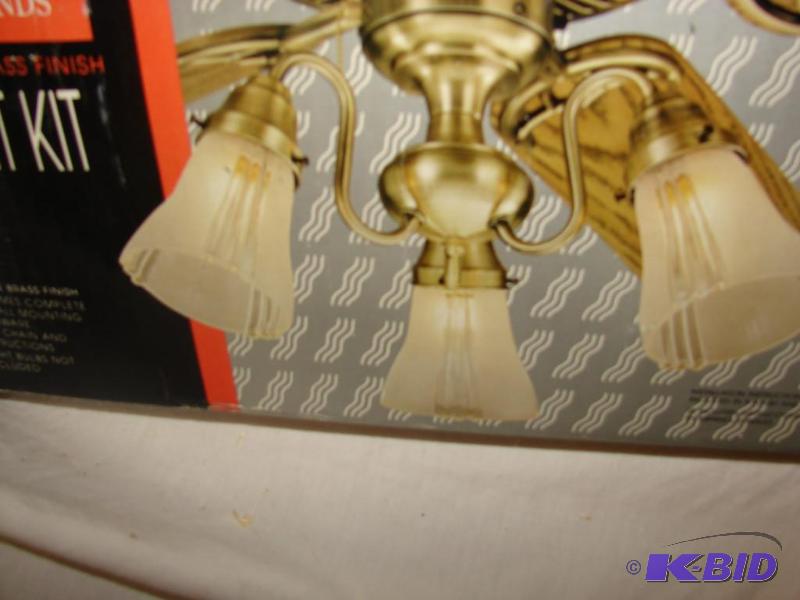 Brass Light Fixture