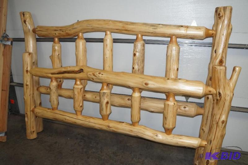 King Sized Log bed
