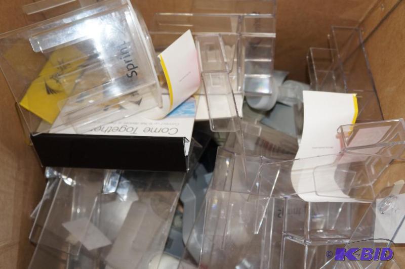Box of Acrylic Displays