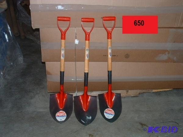 AMES AMERICAN MADE SHORT HANDLE SPADE SHOVELS...