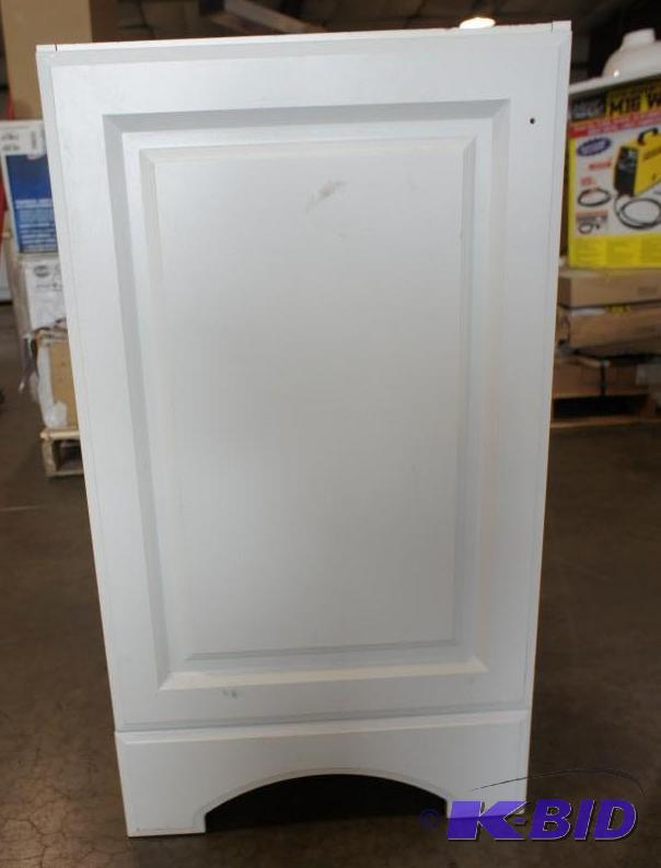 lot 15 image: Glacier Bay Vanity, Dimensions 18.5" wi...