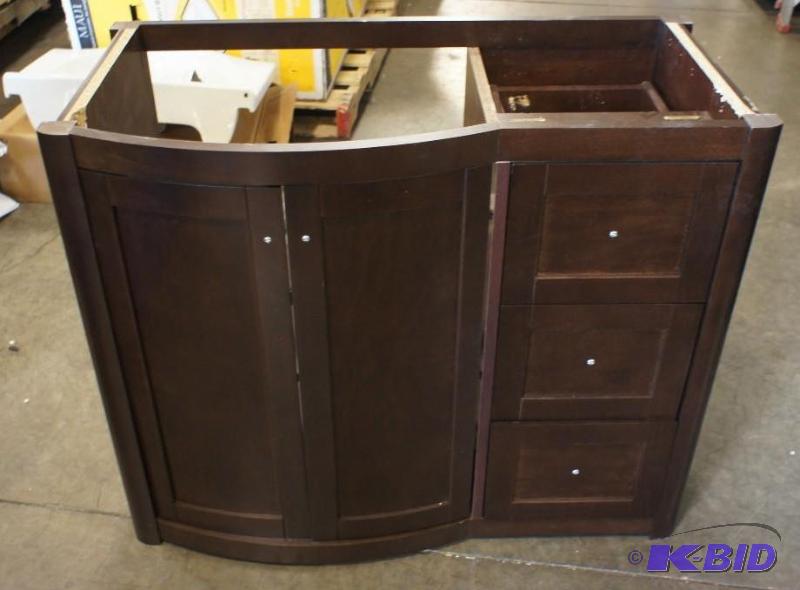 lot 20 image: Home Decorators Collection Vanity. Minor dama...