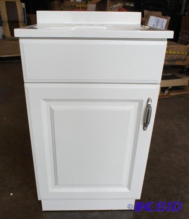 lot 6 image: Glacier Bay Vanity Sink Combo  16.75" d...