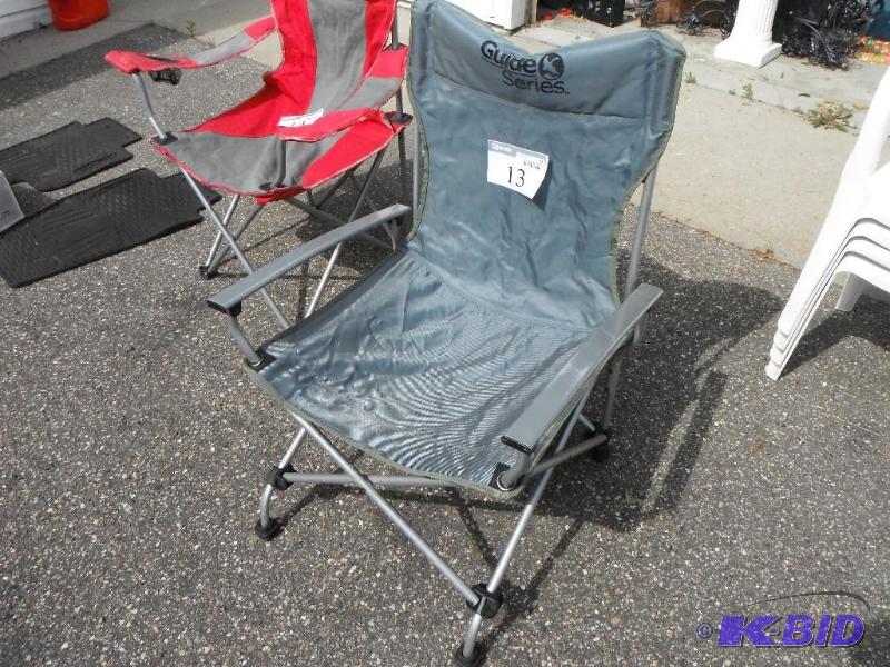 lot 13 image: Guide Series Camping Chair with Armrests...