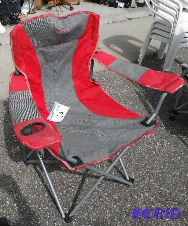 lot 14 image: Ozark Trail Outdoor Equipment Camping Chair w...