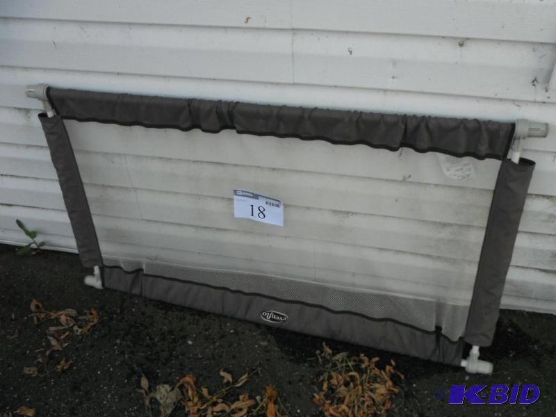 lot 18 image: Evenflo Soft & Wide Safety Gate 46" ...