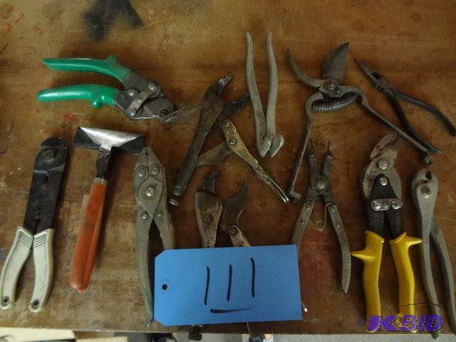 Lot of Cutters Pliers...
