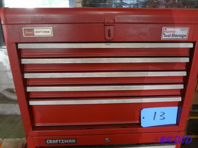 Craftsman Tool Box top unit, no contents...