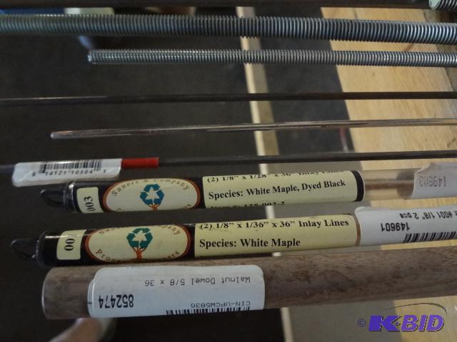 Long Stock, Inlays, clamps, Copper, flashligh...