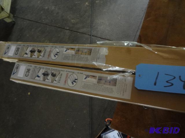 (2) Sets contractor Clamps...